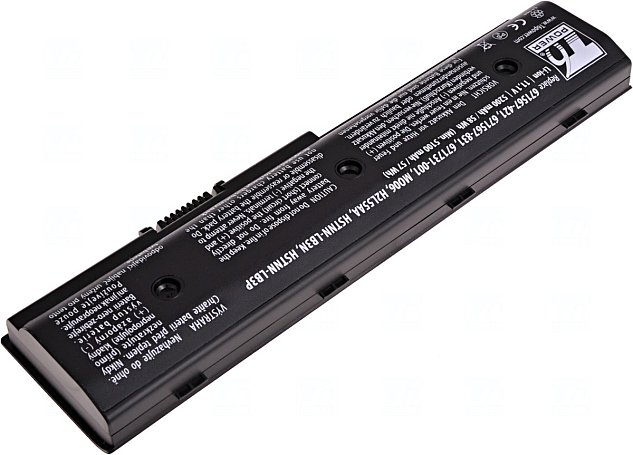 Baterie T6 power HP Pavilion dv4-5000, dv6-7000, dv7-7000, m6-1000 serie, 5200mAh, 58Wh, 6cell