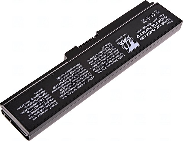 Baterie T6 power Toshiba Satellite A660, C650, L510, L630, L650, L670, U400, U500, 6cell, 5200mAh