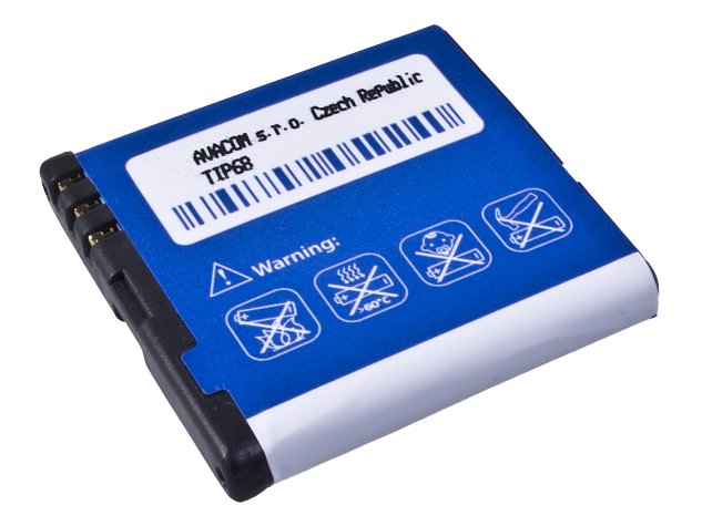 Baterie AVACOM GSNO-BP6MT-S1100A do mobilu Nokia E51, N81, N81 8GB, N82, Li-Ion 3,6V 1100mAh