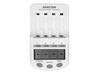 AVACOM JVL-505 inteligentná nabíječka baterií (AA, AAA) AVACOM JVL-505 inteligentná nabíječka baterií (AA, AAA)