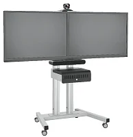 PFT8530S pojízdný podstavec Connect-it Floor stříb
