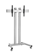 PFT8530S pojízdný podstavec Connect-it Floor stříb