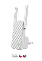 Tenda A9 - WiFi N Range Extender, opakovač 300 Mb/s, WPS, 2x 3 dBi anténa Tenda A9 - WiFi N Range Extender, opakovač 300 Mb/s, WPS, 2x 3 dBi anténa