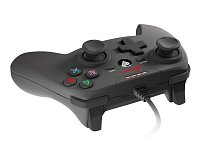 Drátový gamepad Genesis P58, pro PS3/PC, vibrace