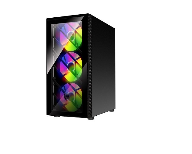 FSP/Fortron ATX Midi Tower CMT192, 4 x fix.RGB fan