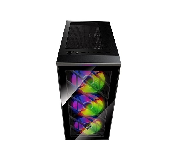 FSP/Fortron ATX Midi Tower CMT192, 4 x fix.RGB fan