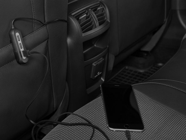 AVACOM CarHUB nabíječka do auta 5x USB výstup, černá