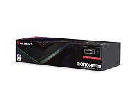Herní podložka pod myš s RGB podsvícením Genesis BORON 500 XXL, 800x400mm Herní podložka pod myš s RGB podsvícením Genesis BORON 500 XXL, 800x400mm