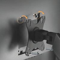 Držák monitoru Brateck LDT46-C024E dvě ramena vedle sebe mechanická pružina Držák monitoru Brateck LDT46-C024E dvě ramena vedle sebe mechanická pružina