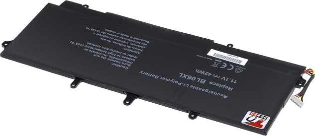 Baterie T6 power HP EliteBook Folio 1040 G1, 1040 G2, 3800mAh, 42Wh, 6cell, Li-pol
