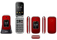 ALIGATOR V650 Senior červeno-stříbrný+st.nab