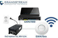 Grandstream PoE Injector 48V 0,5A