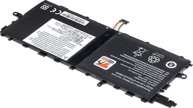 Baterie T6 Power Lenovo ThinkPad X1 Tablet Gen 1, Gen 2, 4750mAh, 36Wh, 2cell, Li-Pol