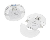 VIKING ČTEČKA PAMĚŤOVÝCH KARET V4 USB3.0 4V1 černá VIKING ČTEČKA PAMĚŤOVÝCH KARET V4 USB3.0 4V1 černá