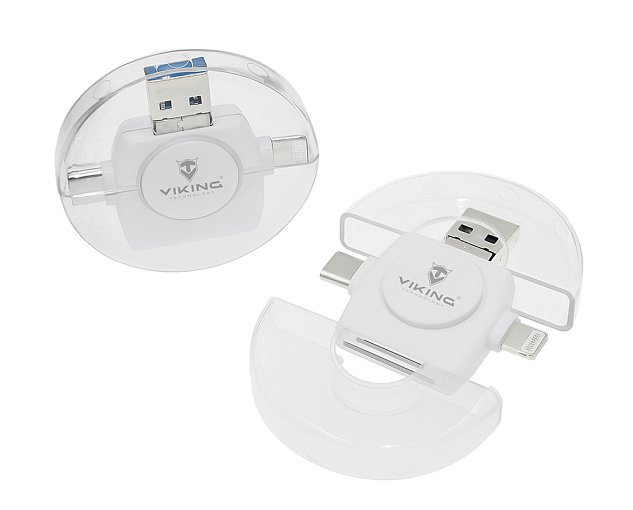 VIKING ČTEČKA PAMĚŤOVÝCH KARET V4 USB3.0 4V1 černá