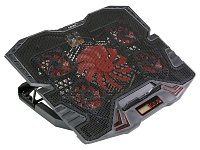 EVOLVEO Ania 5R, chladicí podstavec pro notebook, červené podsvícení EVOLVEO Ania 5R, chladicí podstavec pro notebook, červené podsvícení