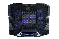 EVOLVEO Ania 5, chladicí podstavec pro notebook, modré podsvícení EVOLVEO Ania 5, chladicí podstavec pro notebook, modré podsvícení
