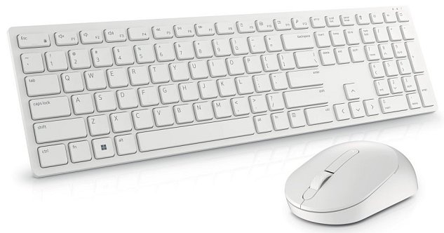 Dell set klávesnice+myš, KM5221W, bezdrát.,US bílá