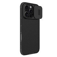 Nillkin CamShield PRO Zadní Kryt pro Apple iPhone 16 Pro Black Nillkin CamShield PRO Zadní Kryt pro Apple iPhone 16 Pro Black