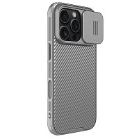 Nillkin CamShield PRO Zadní Kryt pro Apple iPhone 16 Pro Titanium Gray Nillkin CamShield PRO Zadní Kryt pro Apple iPhone 16 Pro Titanium Gray