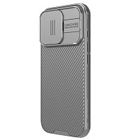 Nillkin CamShield PRO Zadní Kryt pro Apple iPhone 16 Pro Titanium Gray Nillkin CamShield PRO Zadní Kryt pro Apple iPhone 16 Pro Titanium Gray