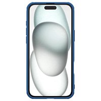 Nillkin Super Frosted PRO Zadní Kryt pro Apple iPhone 16 Blue Nillkin Super Frosted PRO Zadní Kryt pro Apple iPhone 16 Blue