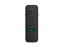Univerzální USB nabíječka Natec GaN 100W, 3X USB-C, 1X USB-A, Černá Univerzální USB nabíječka Natec GaN 100W, 3X USB-C, 1X USB-A, Černá