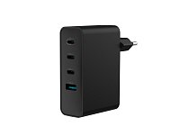 Univerzální USB nabíječka Natec GaN 100W, 3X USB-C, 1X USB-A, Černá Univerzální USB nabíječka Natec GaN 100W, 3X USB-C, 1X USB-A, Černá