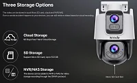 Tenda RH9-WCA - Venkovní otočná Dual Lens IP65 Wi-Fi 6 MPx kamera, noční LED, audio, detekce, CZ app