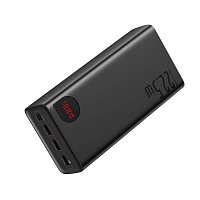 Baseus Adaman Digital Display Powerbanka 40000mAh 22.5W Black Baseus Adaman Digital Display Powerbanka 40000mAh 22.5W Black