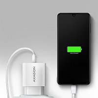AXAGON ACU-QC18W, nabíječka do sítě 18W, 1x port USB-A, QC3.0/AFC/Apple, bílá AXAGON ACU-QC18W, nabíječka do sítě 18W, 1x port USB-A, QC3.0/AFC/Apple, bílá