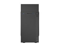 Počítačová skříň Natec HELIX USB-C/Micro ATX/Černá Počítačová skříň Natec HELIX USB-C/Micro ATX/Černá