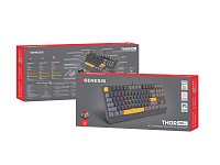 Genesis herní klávesnice THOR 230/TKL/RGB/Outemu Red/Drátová USB/US layout/Anchor Positive Šedá Genesis herní klávesnice THOR 230/TKL/RGB/Outemu Red/Drátová USB/US layout/Anchor Positive Šedá
