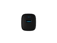 Univerzální USB nabíječka Natec RIBERA GaN 30 W, 1X USB-A, 1X USB-C, černá Univerzální USB nabíječka Natec RIBERA GaN 30 W, 1X USB-A, 1X USB-C, černá