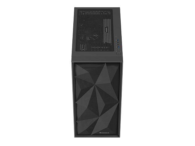 Genesis DIAXID 605F/Midi Tower/Transpar./Černá