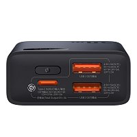 Baseus Adaman2 powerbanka 10000 mAh 30W 2xUSB/USB-C černá Baseus Adaman2 powerbanka 10000 mAh 30W 2xUSB/USB-C černá