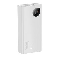 Baseus Adaman2 powerbanka 10000 mAh 30W 2xUSB/USB-C bílá Baseus Adaman2 powerbanka 10000 mAh 30W 2xUSB/USB-C bílá