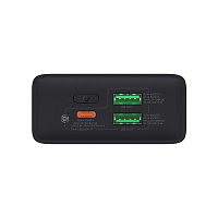 Baseus Adaman2 powerbanka 20000 mAh 30W 3xUSB/USB-C černá Baseus Adaman2 powerbanka 20000 mAh 30W 3xUSB/USB-C černá