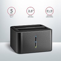AXAGON ADSA-D25, USB 3.2 Gen 1 - 2x SATA 6G 2.5 AXAGON ADSA-D25, USB 3.2 Gen 1 - 2x SATA 6G 2.5