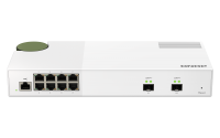 QNAP řízený switch QSW-M2108-2S (8x 2,5GbE RJ45 a 2x 10GbE SFP+)
