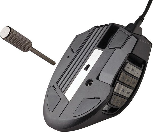 CORSAIR herní myš Scimitar Elite RGB, Black