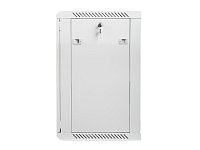 Nástěnný rack 19'' 15U 600X450mm šedý flat pack