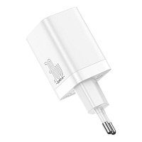 Baseus CCSUPP-E02 Super Si Quick Nabíječka USB + USB-C 30W White Baseus CCSUPP-E02 Super Si Quick Nabíječka USB + USB-C 30W White