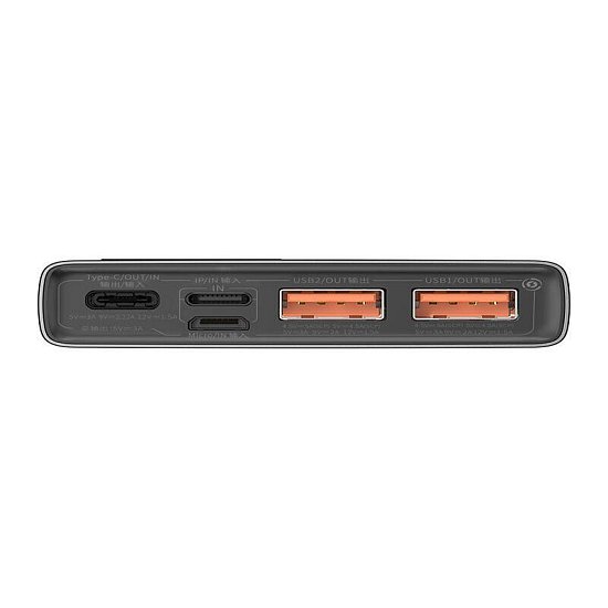 Baseus PPAD070001 Adaman 22.5W Quick Charge Powerbanka 10000mAh Black