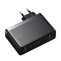 Baseus CCGP100201 GaN5 Pro Fast Nabíječka USB + 2xUSB-C 140W Black Baseus CCGP100201 GaN5 Pro Fast Nabíječka USB + 2xUSB-C 140W Black