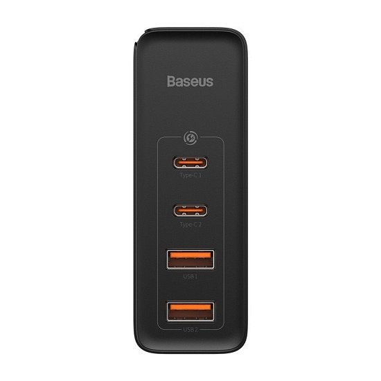 Baseus CCGAN2P-L01 GaN2 Pro Quick Nabíječka 2xUSB + 2xUSB-C 100W Black