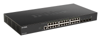 D-Link DXS-1210-28T 24 x 10G Base-T ports + 4 x 10G/25G SFP28 ports Smart Managed Switch