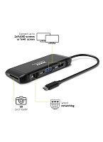PORT CONNECT Dokovací stanice 8v1 DUAL SCREEN,2xFullHD nebo 1x4K, HDMI, VGA, 3xUSB-A, RJ-45, TF, SD PORT CONNECT Dokovací stanice 8v1 DUAL SCREEN,2xFullHD nebo 1x4K, HDMI, VGA, 3xUSB-A, RJ-45, TF, SD