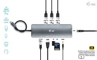 i-tec USB-C Metal Nano Docking Station 4K HDMI LAN, Power Delivery 100 W + Charger 100W (bundle) i-tec USB-C Metal Nano Docking Station 4K HDMI LAN, Power Delivery 100 W + Charger 100W (bundle)