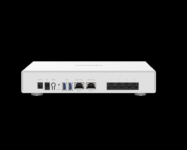 QNAP Wi-Fi 6 SD-WAN router QHora-301W (4x GbE / 2x 10GbE / 2x USB 3.2 / 8 interních antén)